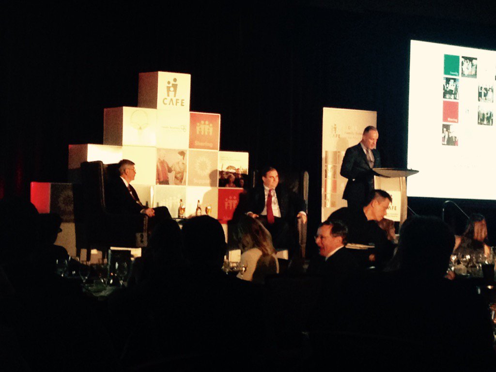 FamBizCanada's tweet photo. The Molson family legacy- more than just great #beer! #FEYA2016 @MolsonCoors Andrew Molson chats with Gordon Pitts https://t.co/B0ABDnIX8J