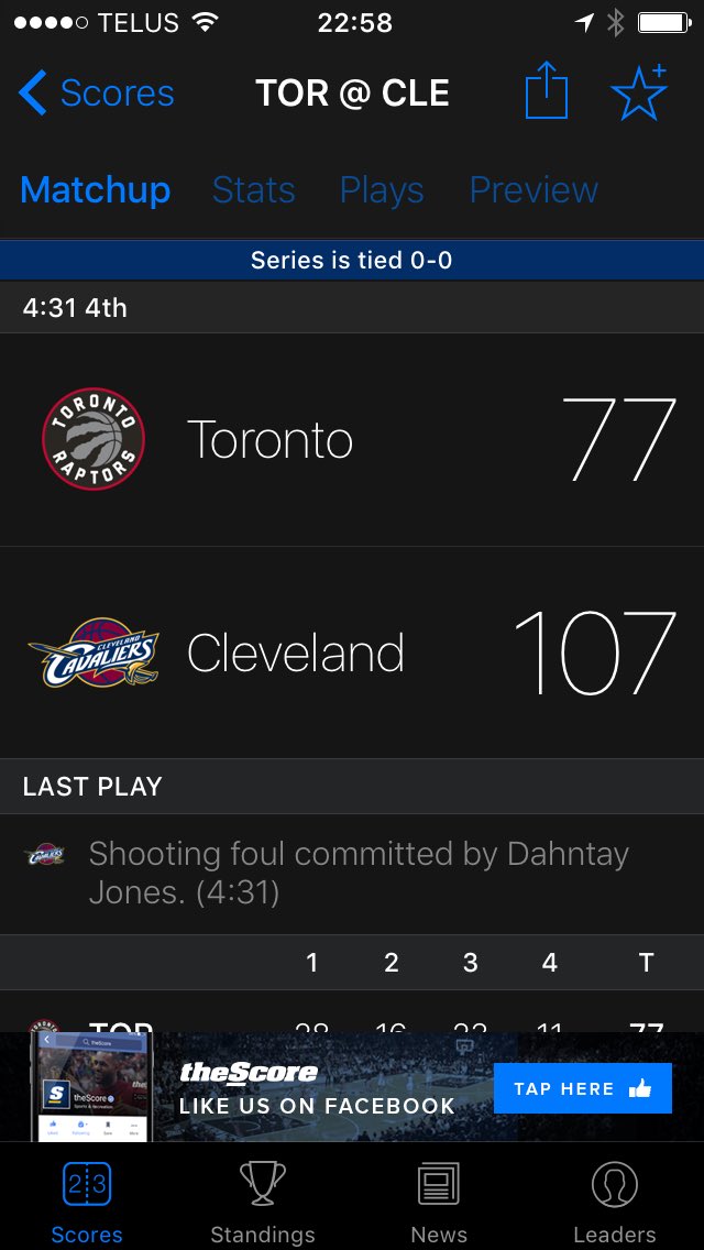 BennyBnRahim's tweet photo. #TORvsCLE #WeTheNot https://t.co/Hyffd5d7hk