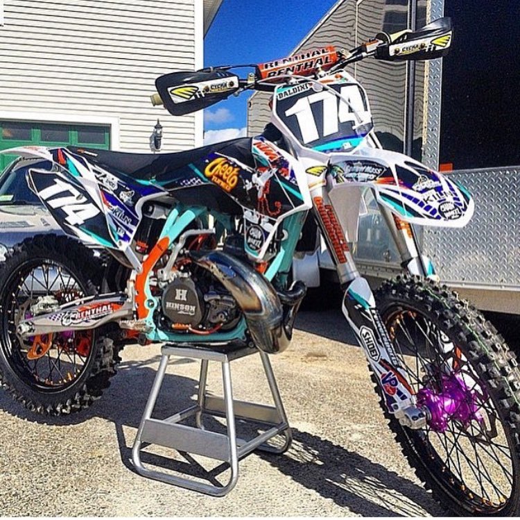 SolidFactionCo's tweet image. Intense. #moto #mx #ktm #custom