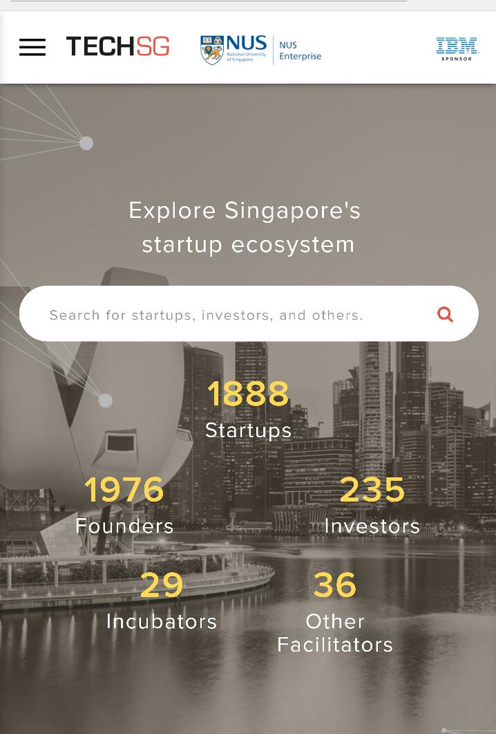 #TechSG for Sg #startup ecosystem by #NUSEnterprise on #IBMCloud #Bluemix #InnovFestunBound