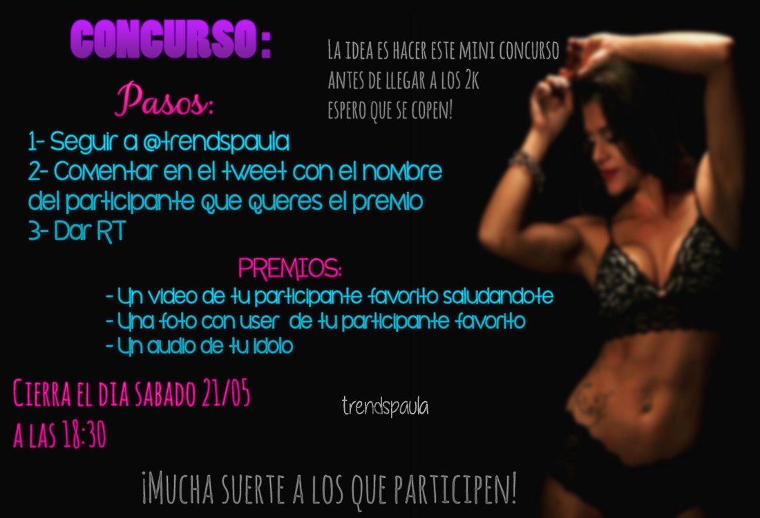 feelingpaula's tweet photo. Concurso 💣 💣
- deben seguir todos los pasos
- cualquier consulta al md 
- recuerden que cierra el 21/05  😸 💜 👇 https://t.co/bRHKfE3MUw