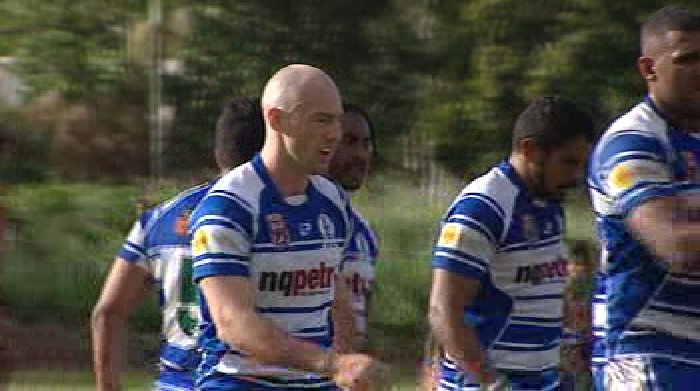 JoshTBristow's tweet photo. TONIGHT 6pm @7NewsCairns talks to @TheFullBloods Nigel Scott + @NRL_Dragons @TykeMc about charity and Cairns footy! https://t.co/tvd5R2SHPz