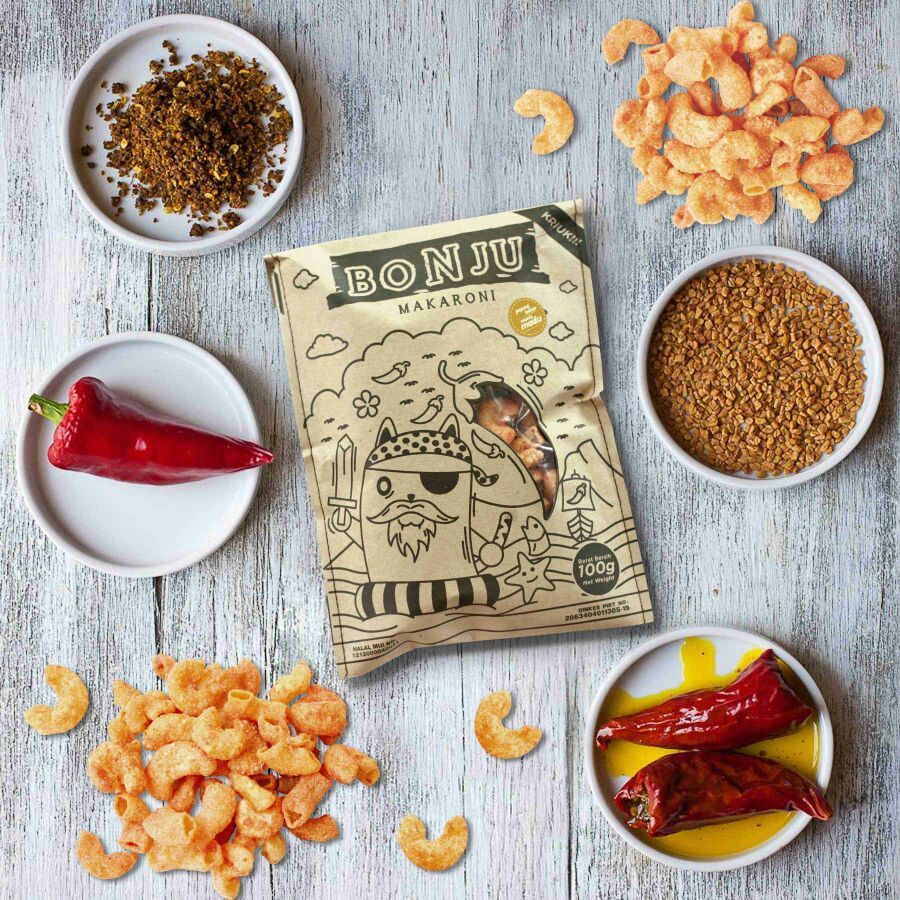 Nih Bonju rekomendasikan bagi kakak-kakak Bonju’s Family yang doyan pedas. Wajib coba rasa yang satu ini :-D