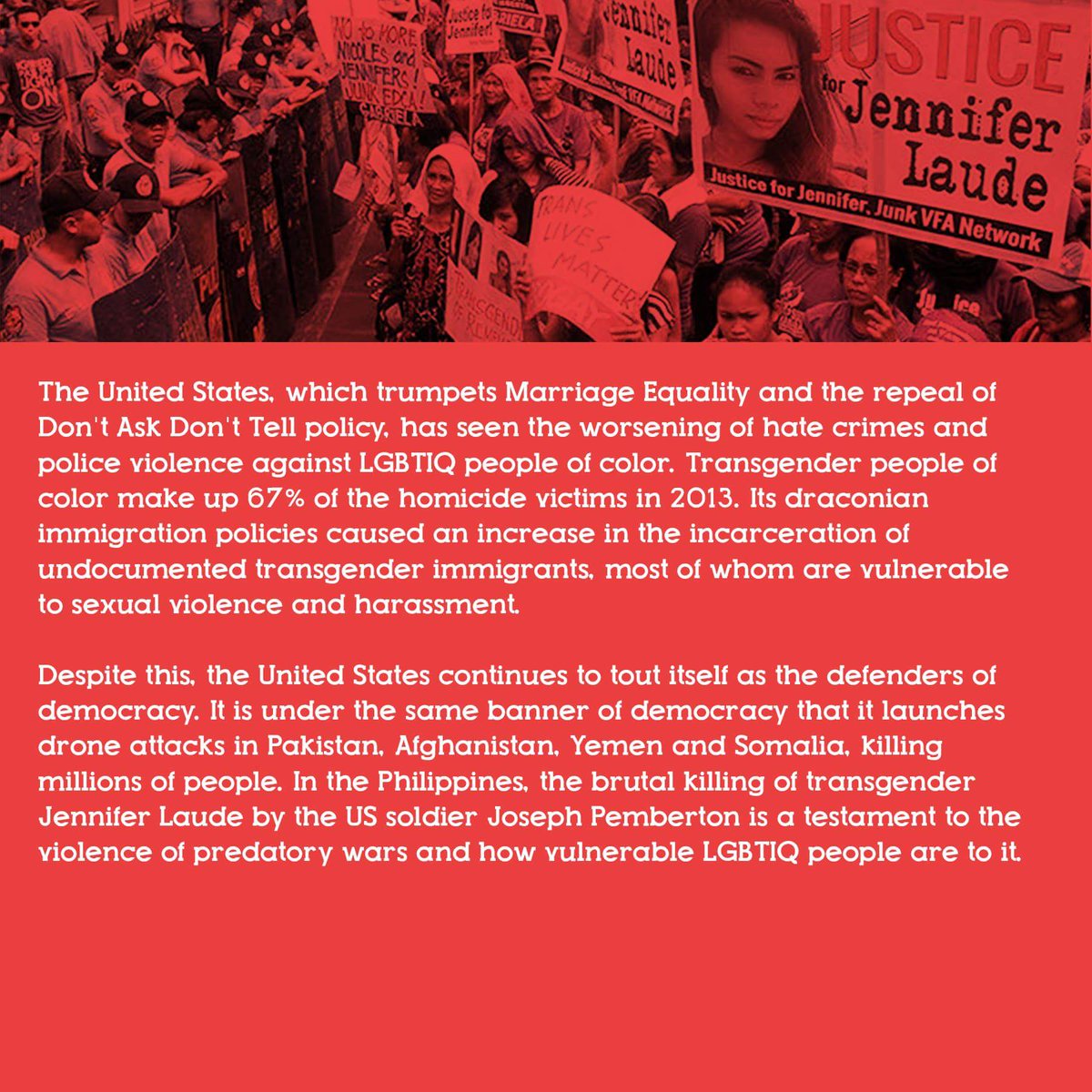 ILPSComm17's tweet image. ILPS Comm 17 and Bahagahari LGBT Org's statement for #IDAHOT2016 (part one) 

#idahot #ilps #pinkwashing #lgbt