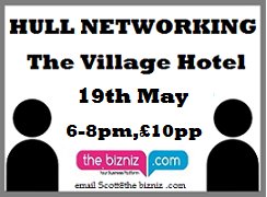 HullBizniz's tweet image. #WomeninBiz We still have spaces available for Biz Niz #networking tomorrow night,click goo.gl/Oun9lN