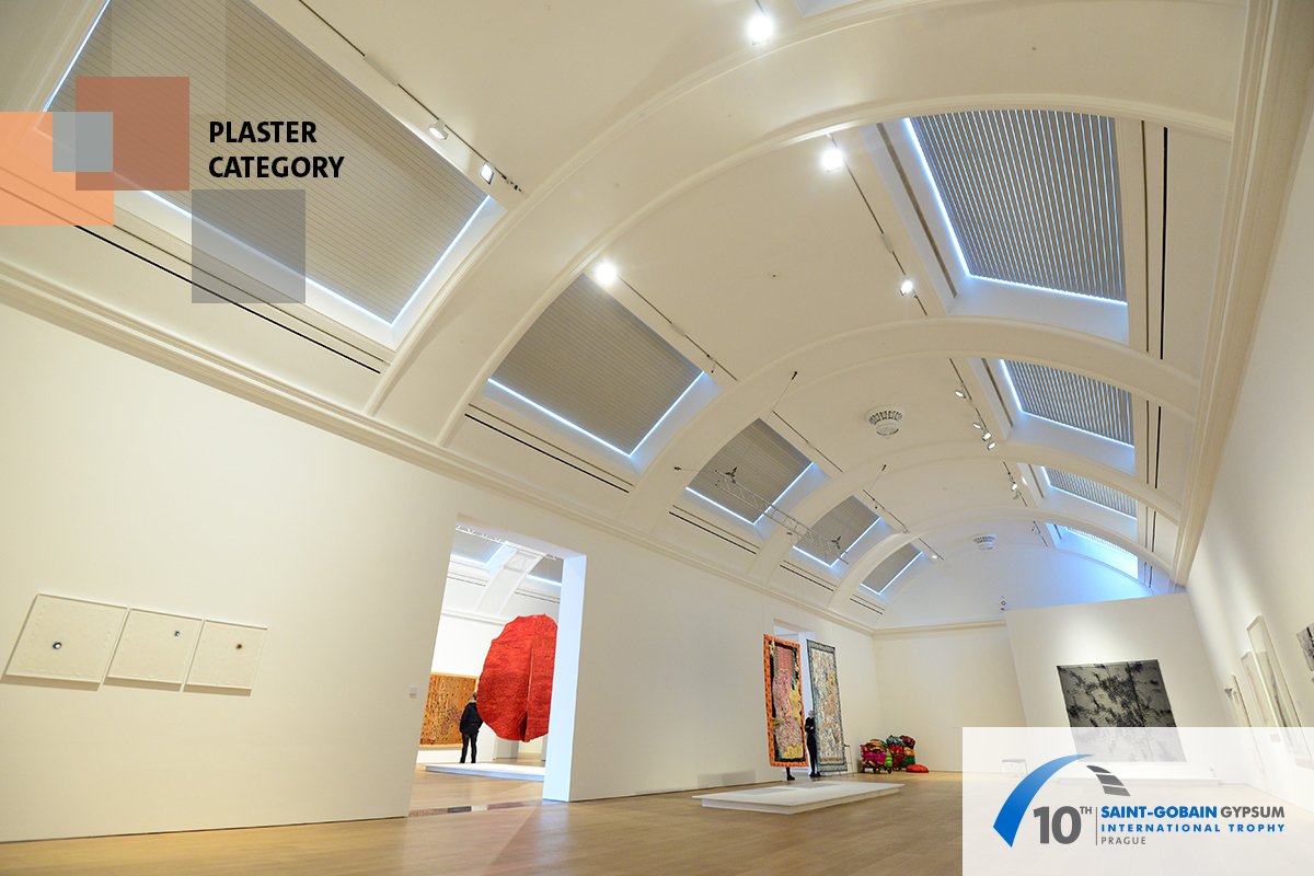 Saint Gobain Gypsum On Twitter Trophy2016 Used Two Coat Plaster