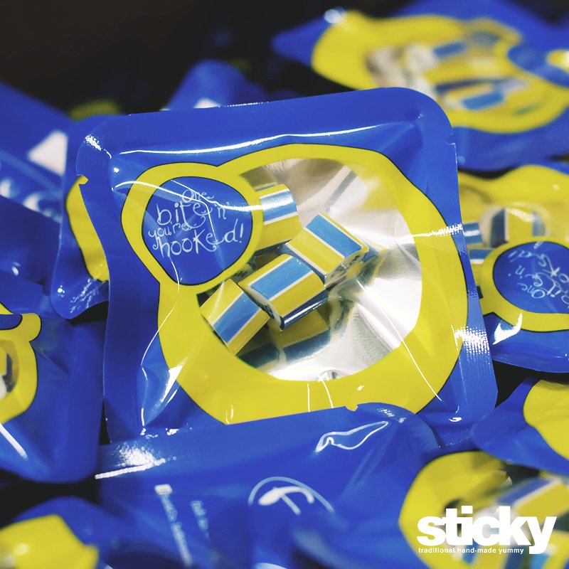 Thank you @FishnCoINDO for trusting us! You can also order corporate candies through our Sticky Hotline :D