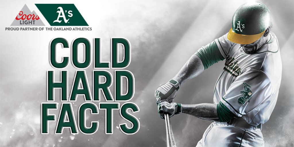 Athletics's tweet image. kHRis Davis' 3-homers tonight are the first time an A's player has hit 3 in a game since Sunday.