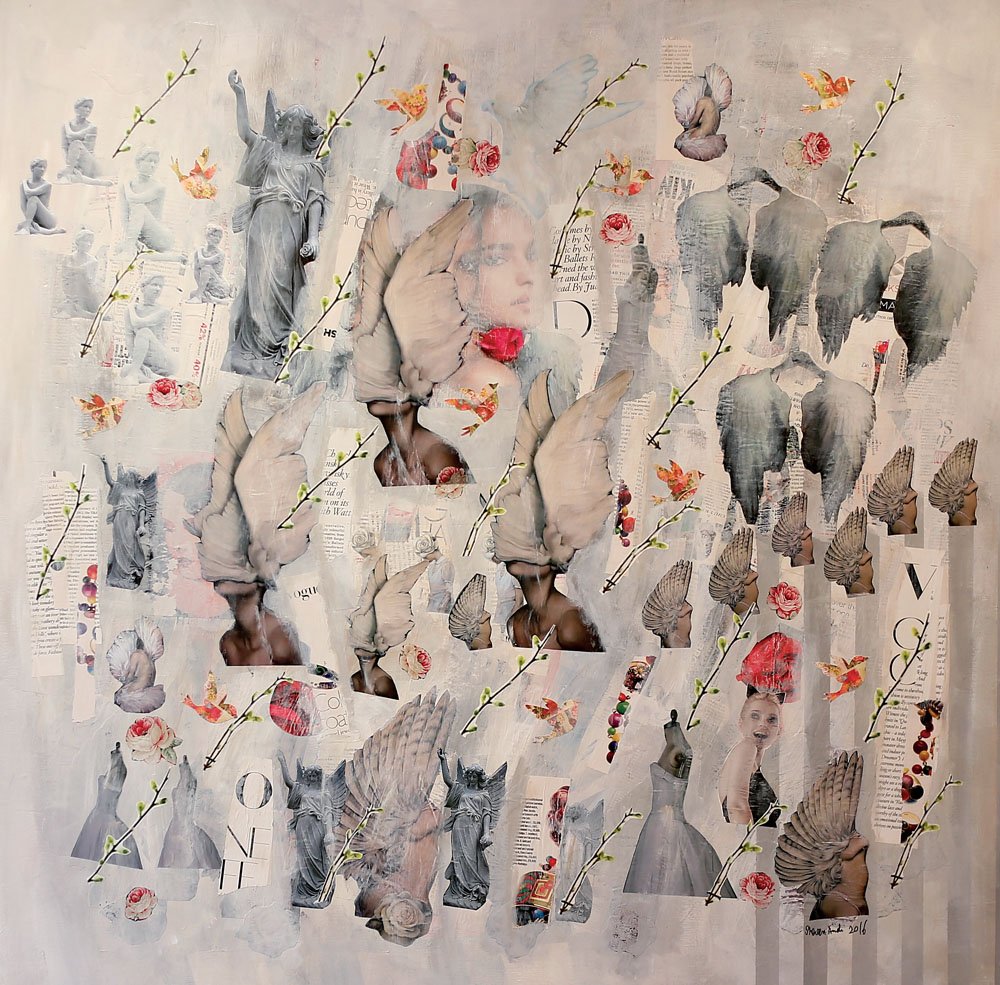 TrendesignMag's tweet photo. We meet with artist @shereenaudi to learn more about her latest passion: collage. https://t.co/asQTNV73UG https://t.co/h5CLwZoS9o