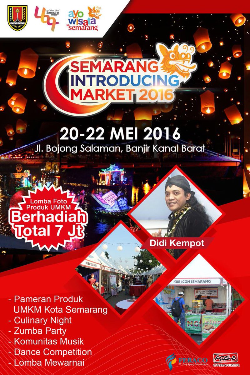 tentangSMG's tweet photo. woogh #eventSMG di akhir pekan ini rame banget, ada :
20-22 Mei #SIN2016
21 Mei #BKBfest2016
https://t.co/MfUdYUIXAv