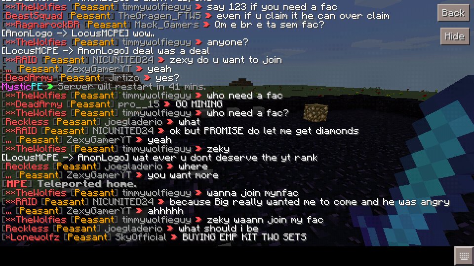 LocusMC's tweet image. A ytber scammed me on @MysticPE and his name is AnonLogo! He offerd me 30k for empror kit and he scammed me instead.