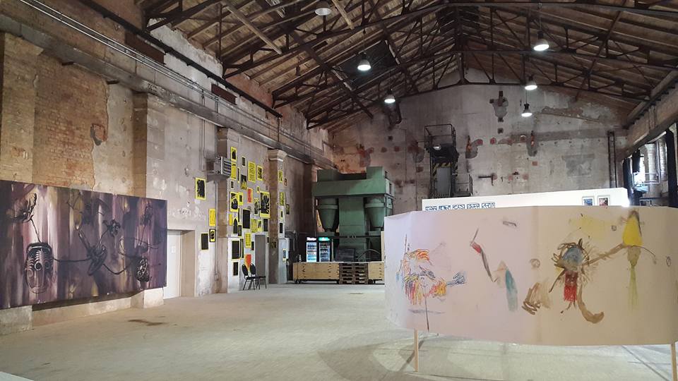 Noch bis zum 22.Mai: #letsgetphysical - die 1. Malereiausstellung im #kunstkraftwerk.