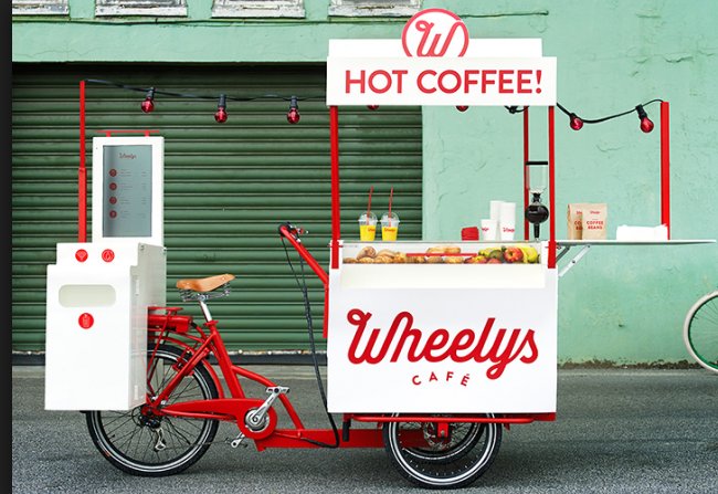 theianfshow's tweet photo. Check out a coffee dispensing bicycle. Watch @theianfshow vlog NOW! https://t.co/getyQiYS1v https://t.co/8sWad8ozpB