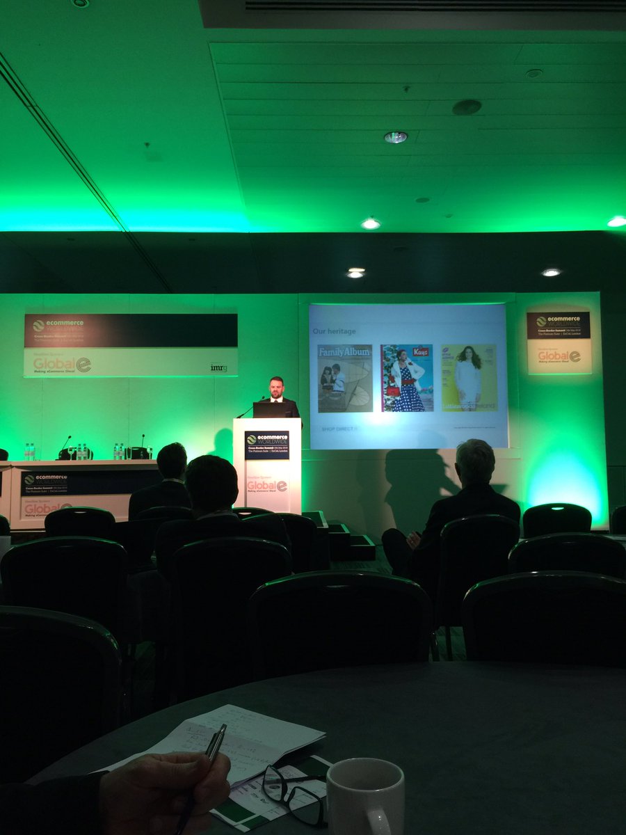 AlistairSinger's tweet photo. Great day so far at #ecww2016 @imrgupdate #ecommerce https://t.co/dt8cziI8Hh