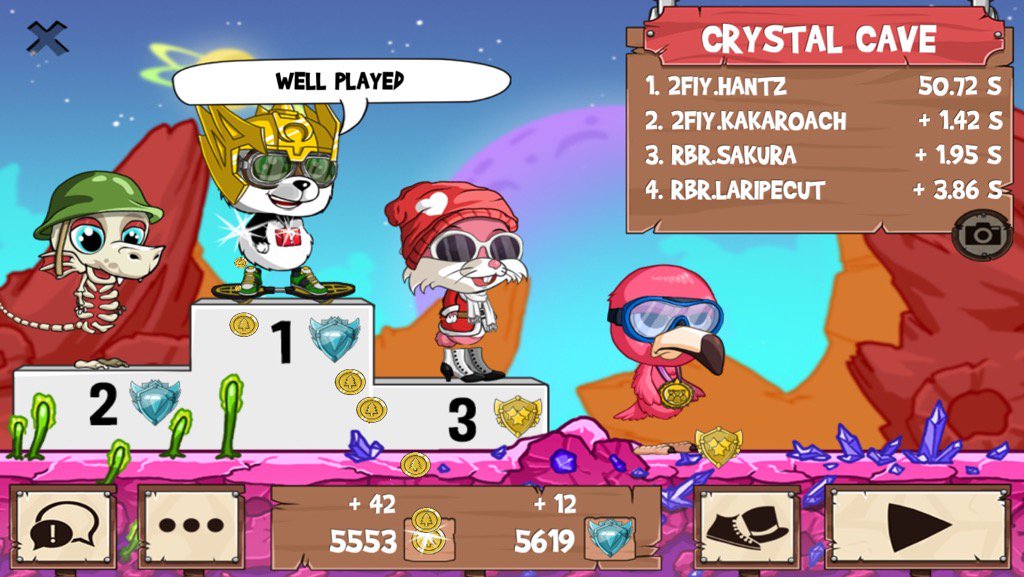 Hantz_FR2's tweet photo. Want to catch an L? #funrun2 #Kakaroach #Sakura #LARIPECUT https://t.co/H63LphzskR