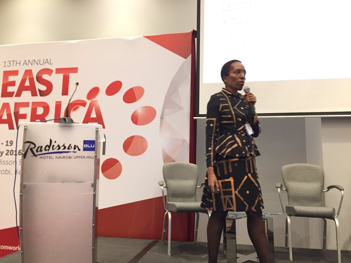 Connects_Africa's tweet photo. "It's easy to follow best practice but is this relevant to us in an #African context?" - #Getao #EastAfricaCom2016 https://t.co/nskNIoK9In