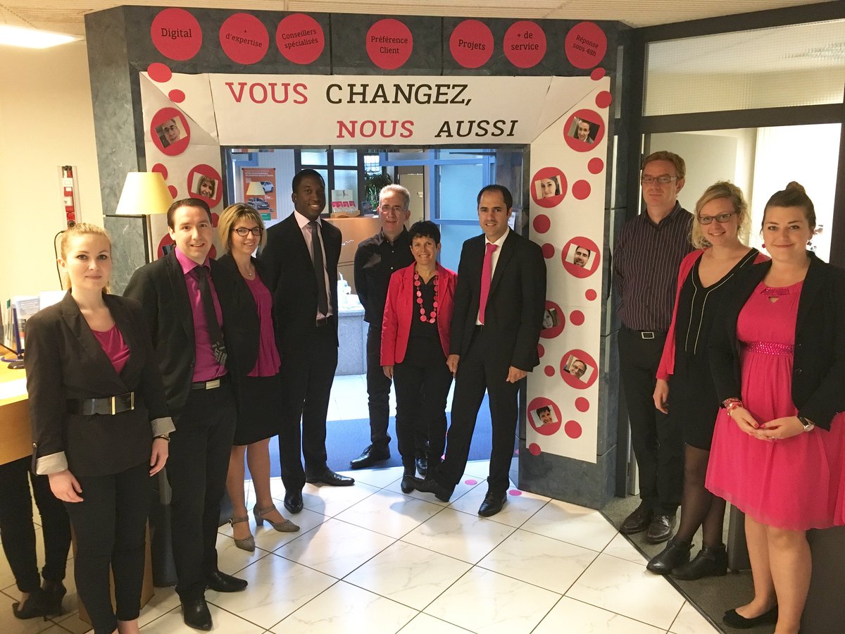 GTrespeuch's tweet image. #BNPParibas #Pontivy :
 engagement #préferenceclient jour J
Vous changez, Nous aussi