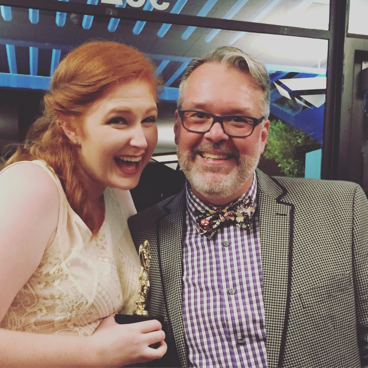 haileysev's tweet image. nice to know my makeup held up better than my emotional state. #dannyawards2016 #morepicstocome