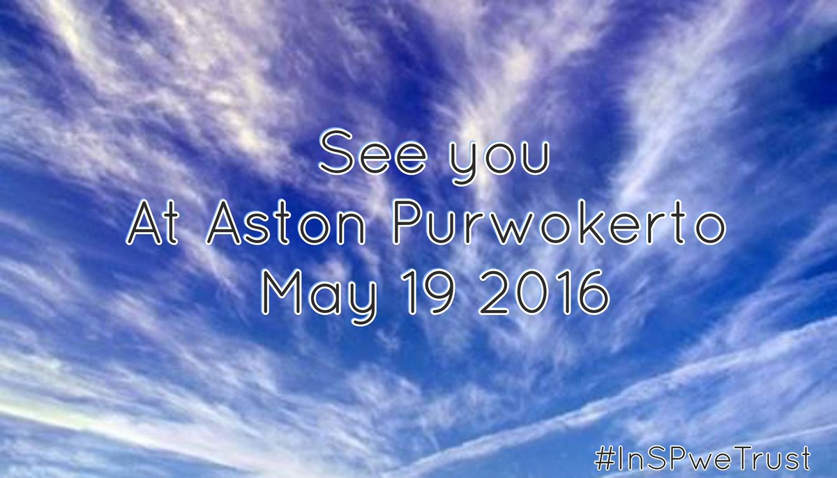 Hallo Purwokerto!! See ya!