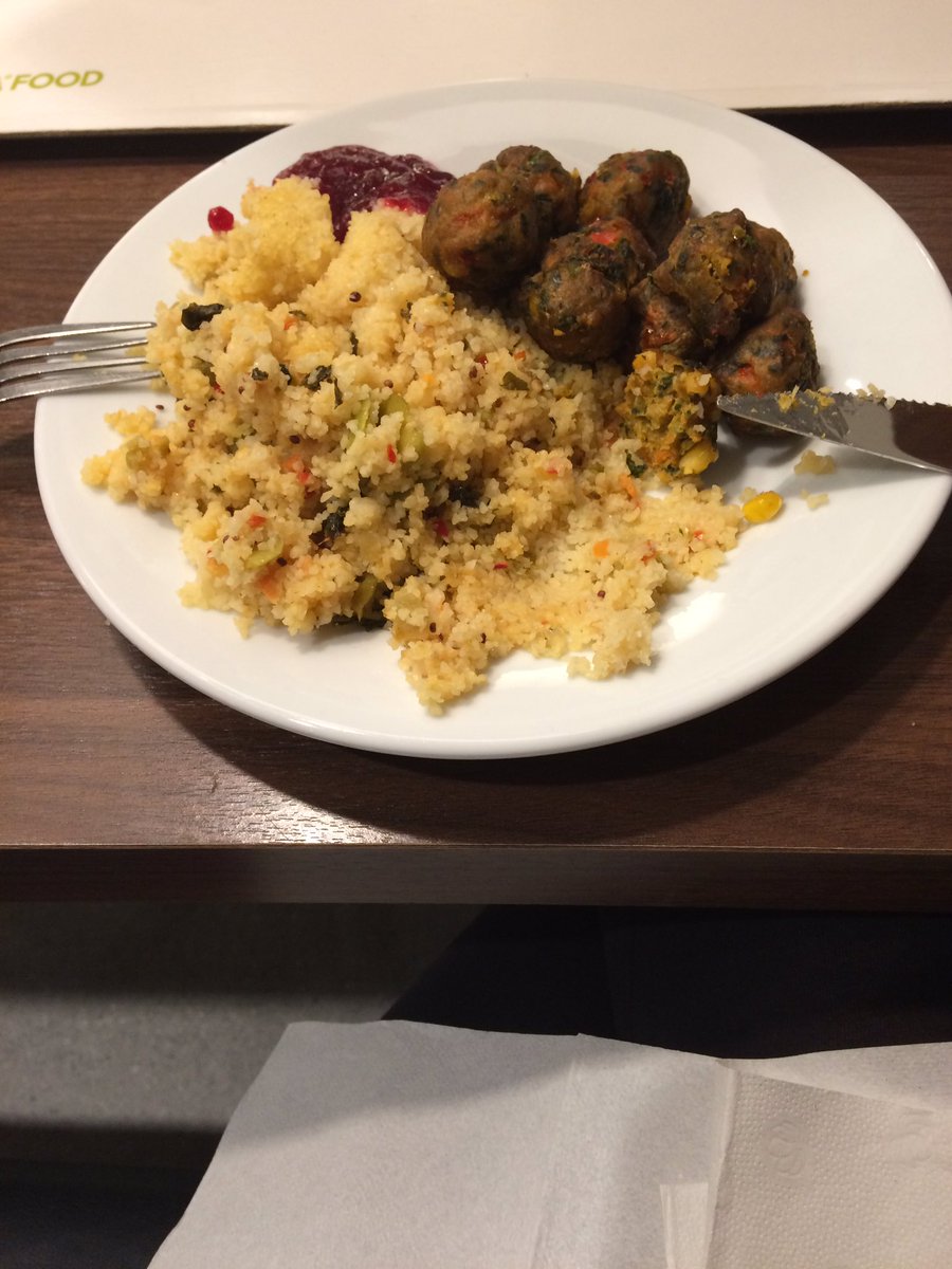 Tried <a href="/IKEAUK/">IKEA UK</a> veggie balls w/couscous last night -very tasty! Sustainable eating after kitchen fitting!