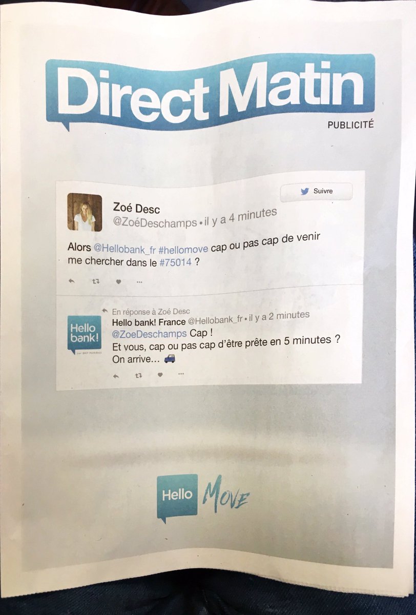 Axel_1er's tweet image. On fait quand une petite course ensemble ? #hellomove @Hellobank_fr