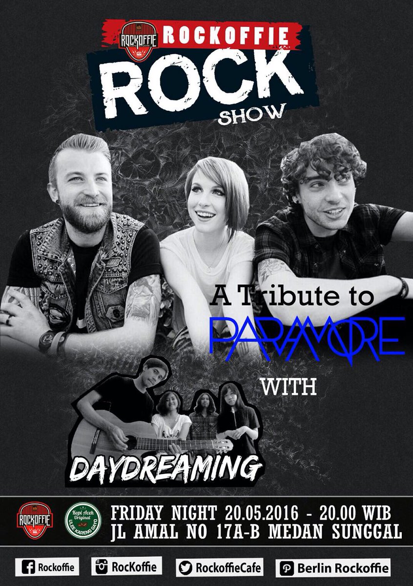 Friday night !!! Di <a href="/RockoffieCafe/">Rockoffie Cafe</a> !!! PARAMORE RASA LOCAL !