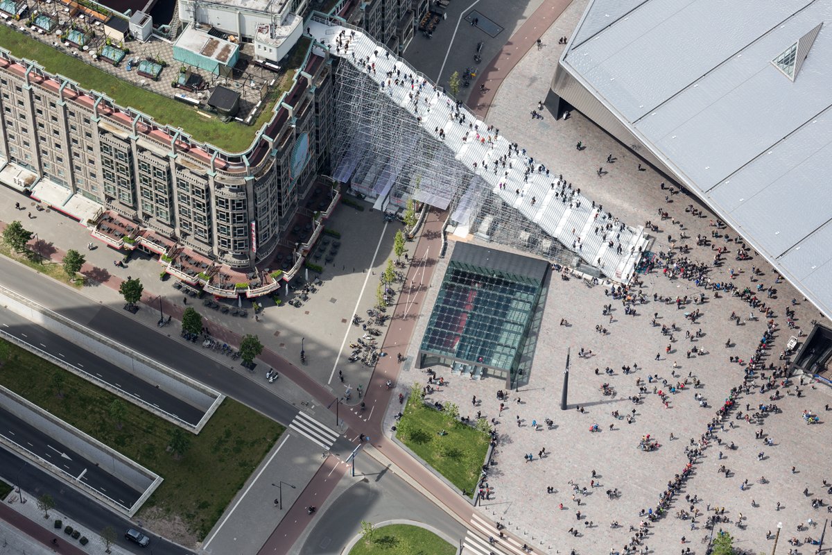 Prachtige luchtfoto's van #DeTrap <a href="/MVRDV/">MVRDV</a> door <a href="/OvanDuivenbode/">Ossip van Duivenbode</a>