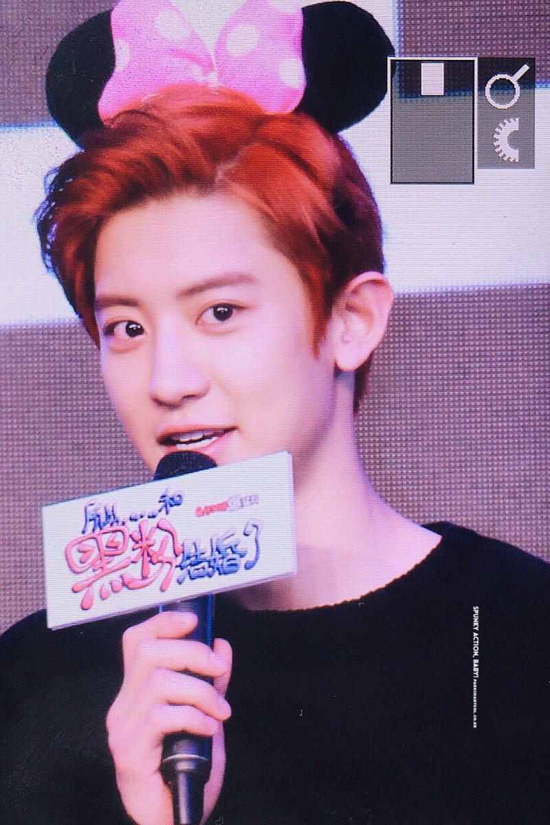 chanyeolit's tweet photo. 160518 나는안티팬과결혼했다 제작발표회 찬열 / 벽 좀 주세ㅔ요... https://t.co/lJfEweAU0u