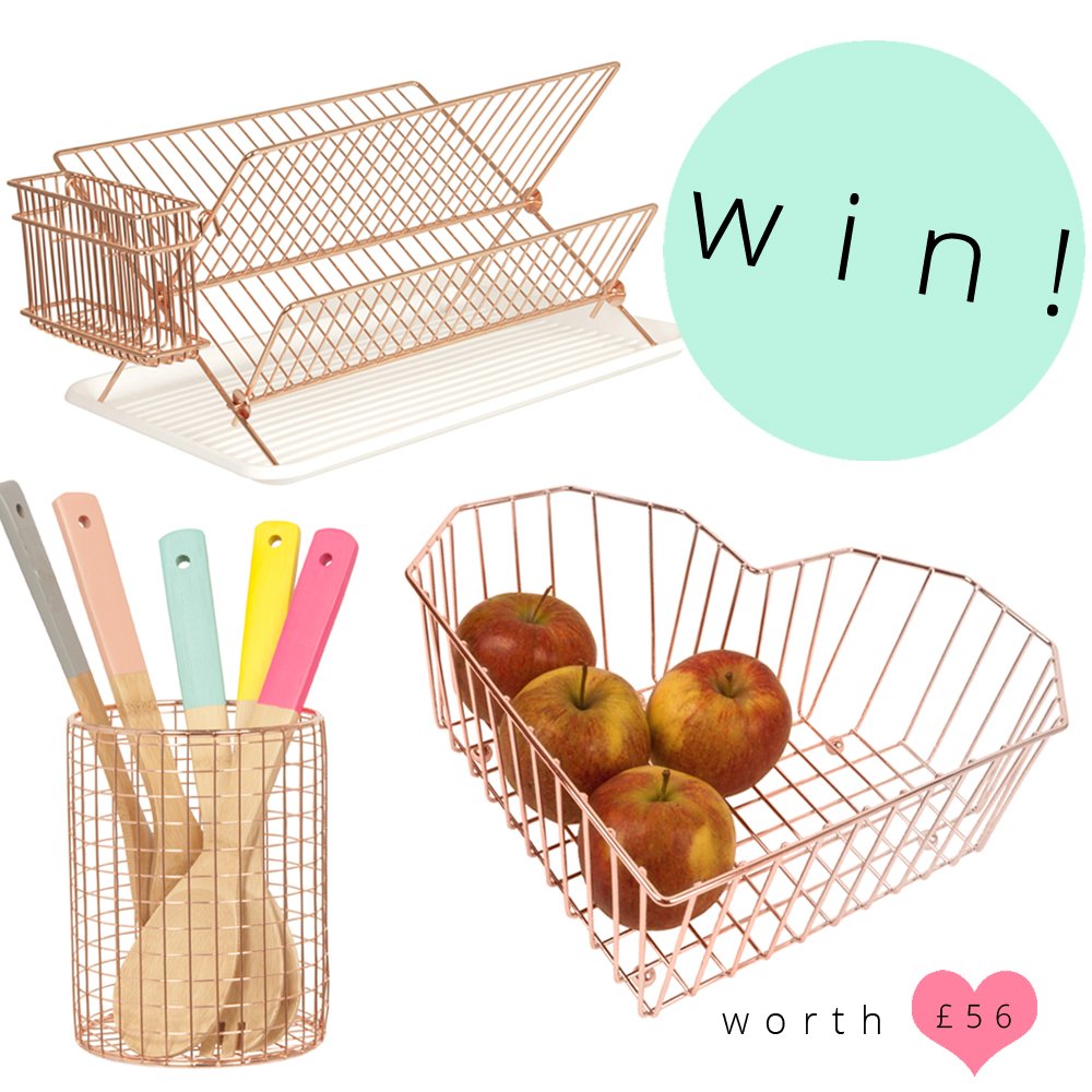 redcandyuk's tweet photo. ★COMPETITION★ #Win this stunning set of copper kitchen accessories from @PresenttimeBV, worth £56! 💕 Follow &amp; RT! https://t.co/c4nz64AZx5