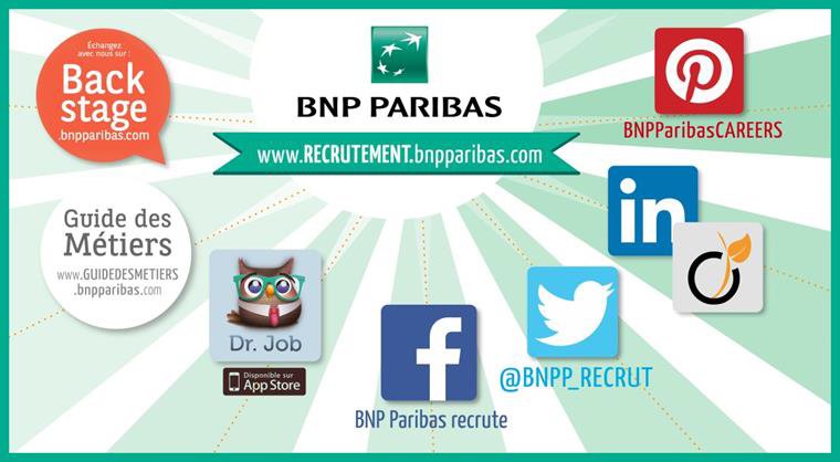 <a href="/BNPParibas/">BNP Paribas Group</a> participe à la seconde édition de la journée Européenne de l'emploi sur Twitter le 19 mai.
#VotreJob