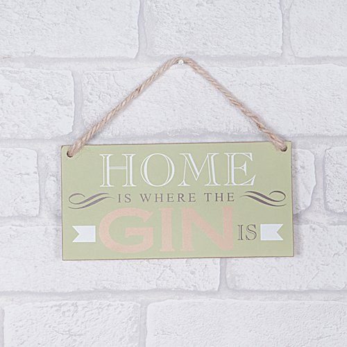 Gift_Company's tweet photo. Let's kick off today with a #winitwednesday! FLW&amp;RT for a chance to win this 'Home is where the Gin is' plaque! :) https://t.co/LpqKBHJEQ8