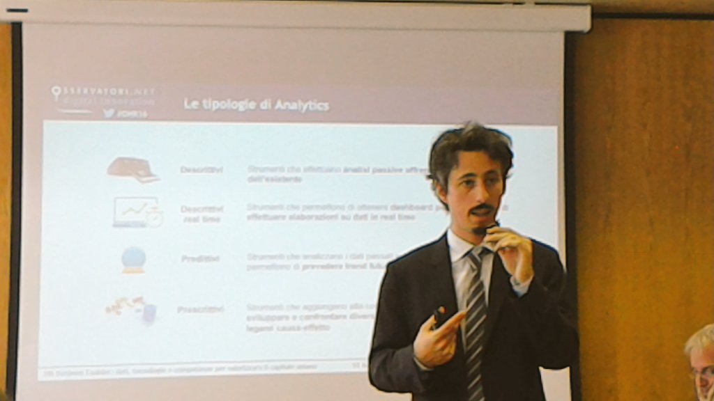 Osserv_Digital's tweet photo. Analytics prescrittivi sono fondamentali per definire i driver @emamadini #OHR16 https://t.co/LLHnzTtFbt