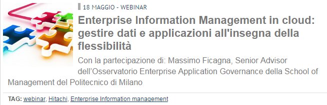 1oround's tweet photo. Oggi nuovo #webinar @Digital4_biz con regia #Primoround: si parlerà di gestione flessibile di #dati e #applicazioni https://t.co/ejWoGHPoaT