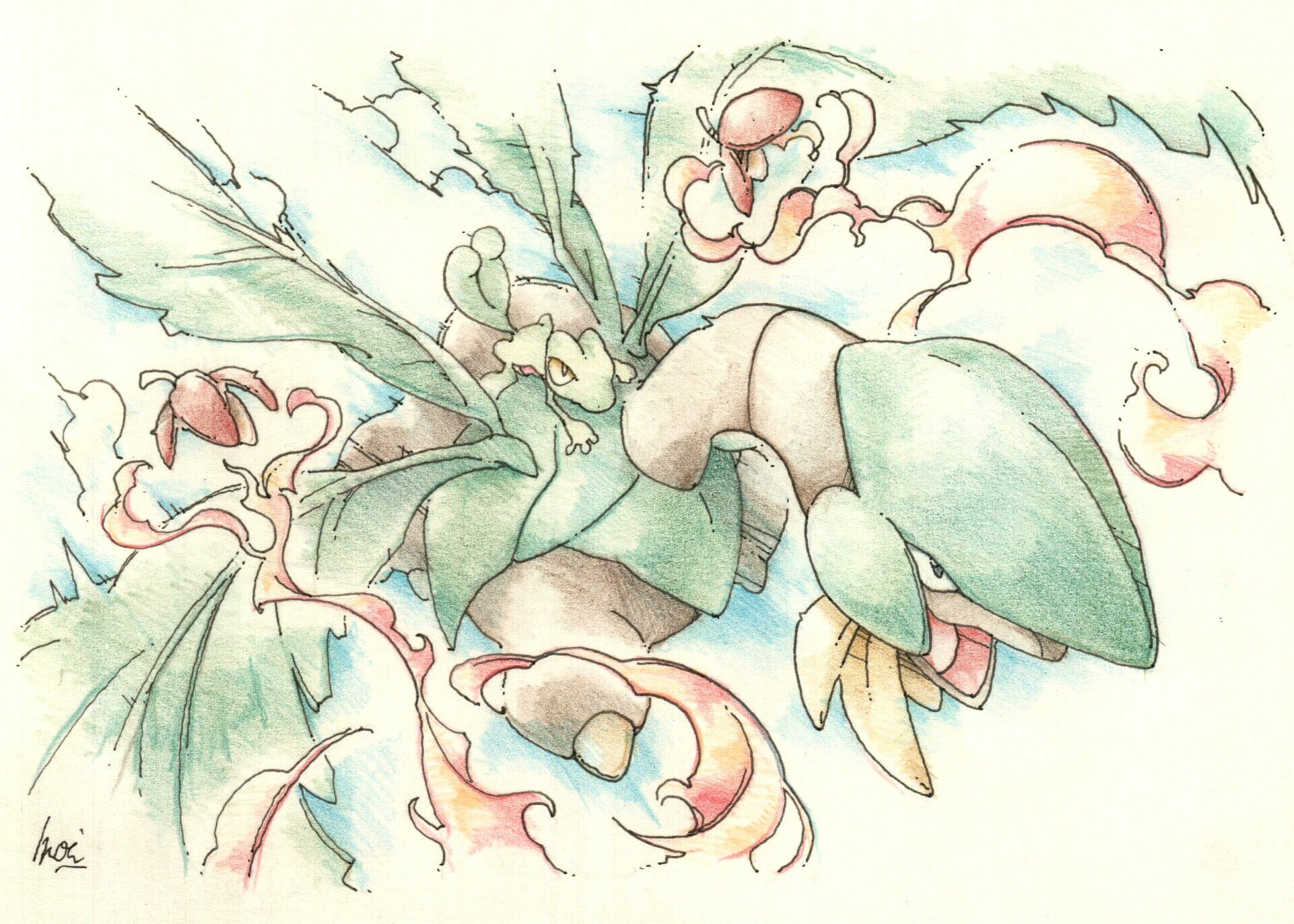 Inori Sur Twitter 今日のポケモン図鑑 ｎｏ ３７５ トロピウスの しぜんのめぐみ オッカの実 T Co Qtugrkkky0 Twitter