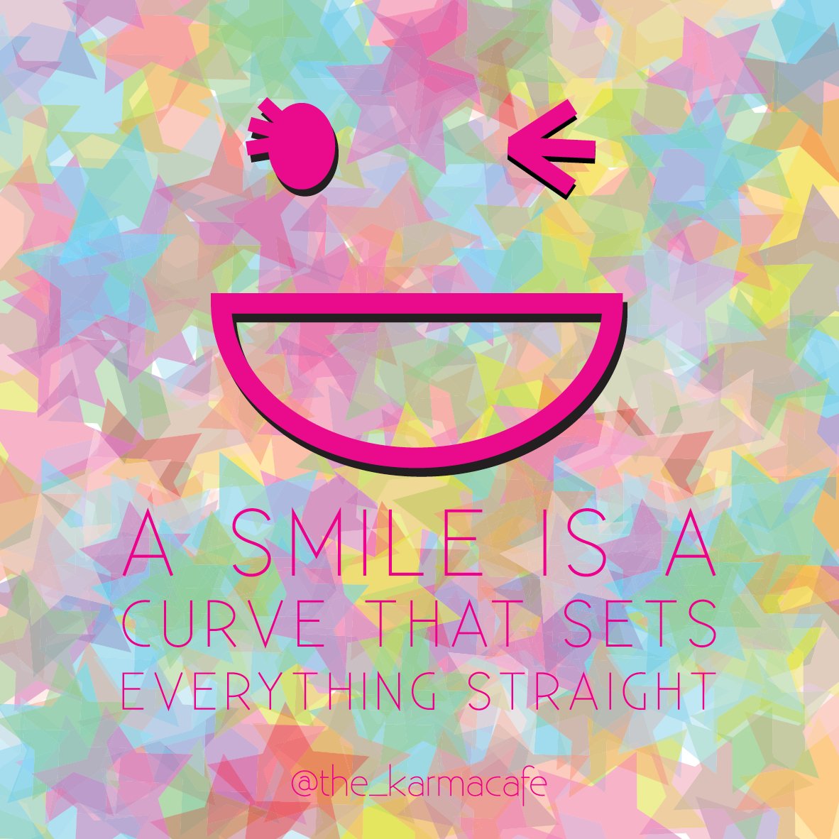 The_KarmaCafe's tweet image. Smile at someone today - You might be the only one who does ..?

#kindness