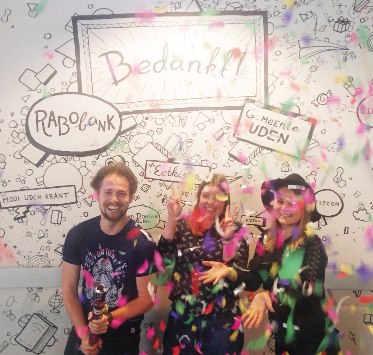 WHOEHOOEEHHH! Wij hebben geweldig nieuws!! Misfits mag blijven! Samen met @RaboUdenVeghel is het gelukt! #Uden #zzp