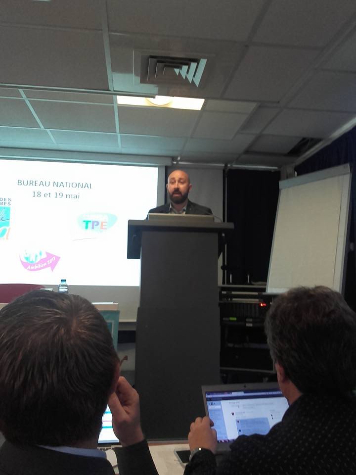UNSAIndustrie's tweet photo. Intervention de notre SG @Trichard sur la #LoiTravail au Bureau National de l'@UNSA_officiel #UnsaBN https://t.co/yhsWz14zoE