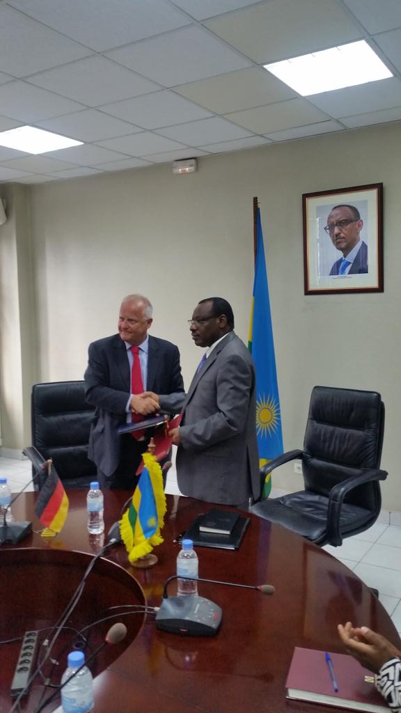 RwandaAchieves's tweet photo. More energy supply 4 #Rwanda as with #Germany both countries sign 15 million #EuroPact 2 boost energy @RwandaFinance https://t.co/yr0lIYl4CO