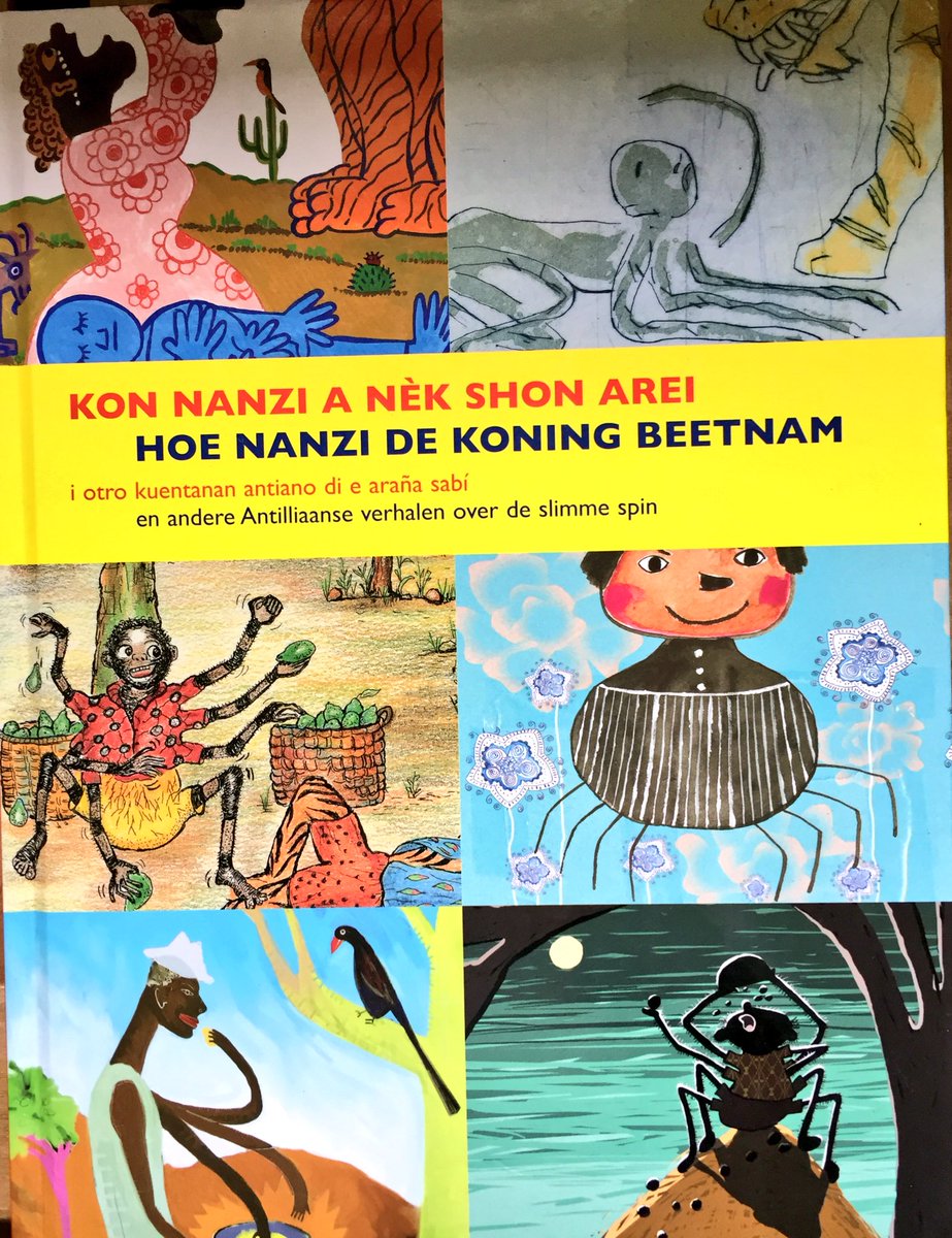 #Anansi verteltraditie wordt hier goed ontvangen via de Antilliaanse spin Nanzi! <a href="/WijnandStomp/">Wijnand Anansi Stomp</a> <a href="/gooieneemlander/">De Gooi- en Eemlander</a>