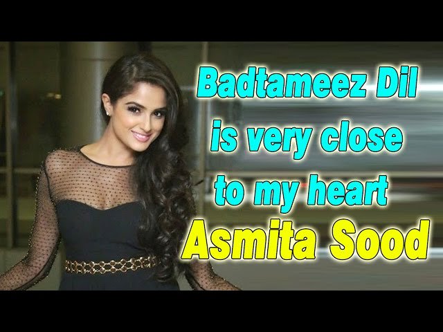 tellychakkar's tweet photo. .@BadtameezDilFC is very close to my heart: @IamAsmitaSood 
https://t.co/ocVxCY4NsN https://t.co/aE77CBJBwu