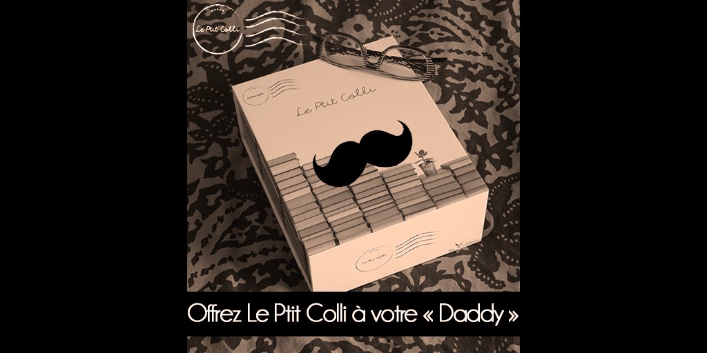 CollibrisLdL's tweet photo. #Fêtedespères - Faites plaisir à votre "Daddy" en lui offrant Le Ptit Colli ! #boxlecture ! https://t.co/EVVpq89wam https://t.co/Y0v0w66ePU