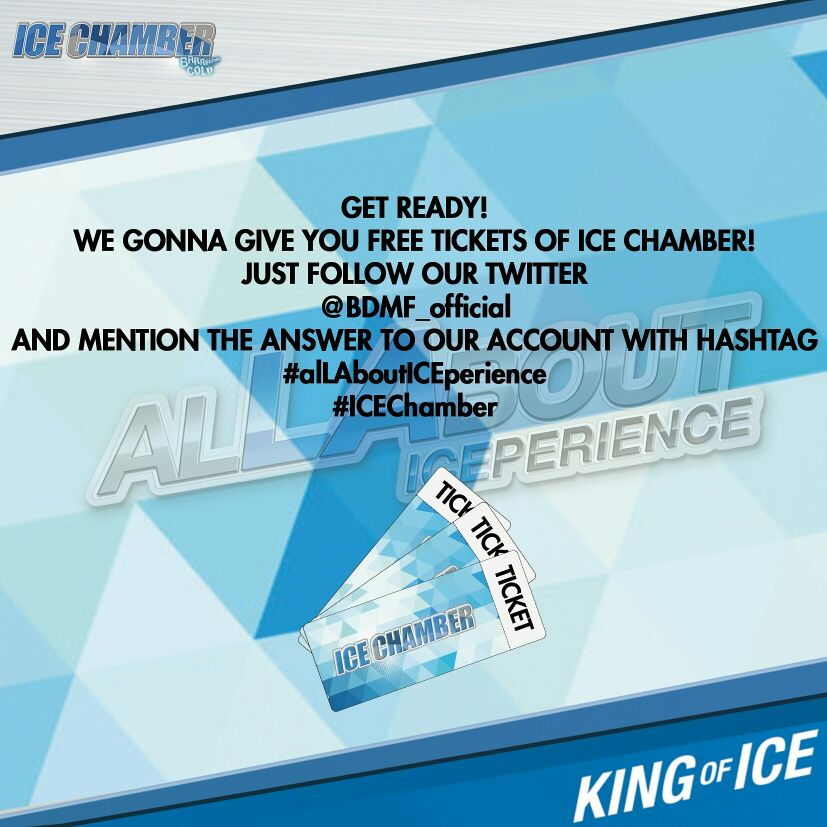 Apa nama Event Organizer yang membuat acara ICE Chamber? 

#alLAboutICEperience
#ICEChamber