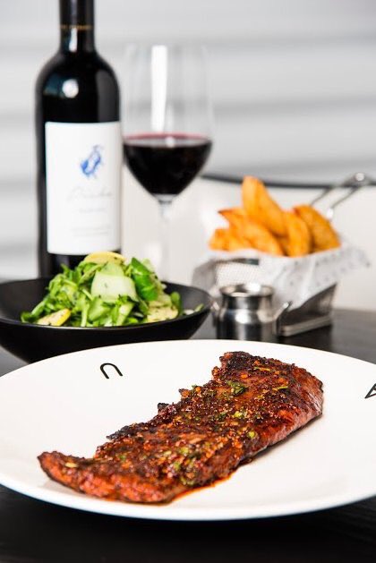 CAUBristol's tweet photo. It's the most wonderful dayyy of the week! 🎶 #MWMU. Steak, wine and sides for £20! #Bristol https://t.co/Q1Cv6DdCgI