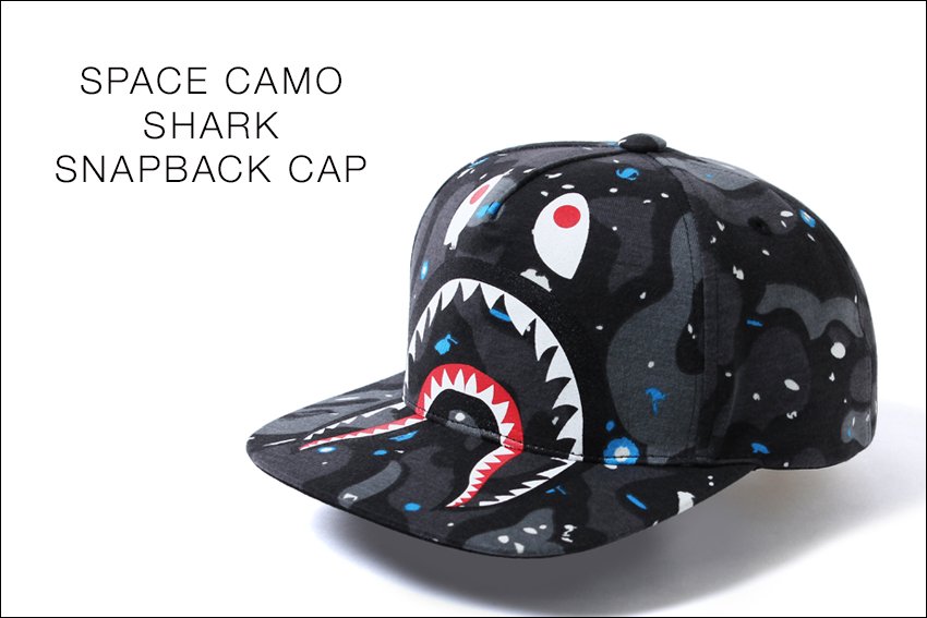 bape shark snapback