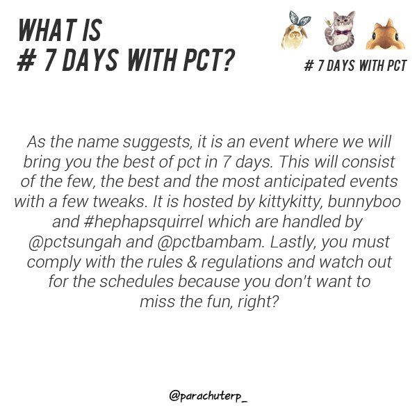 pctevents_'s tweet photo. #7DAYSWITHPCT https://t.co/jeg2hwb2U3