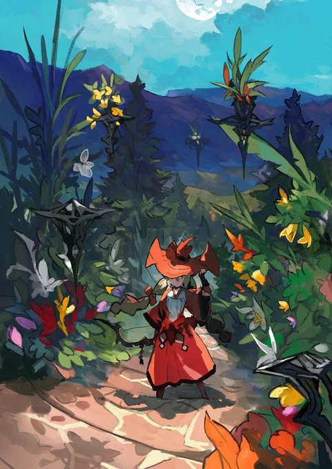 the garden 