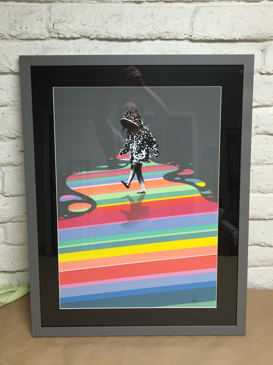 FrameWorksAZ's tweet image. Loving the colors on this one! Crisp, clean, colorful. #customframing #justframed frameworksaz.com