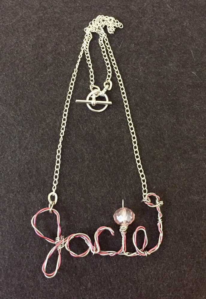 ForgedByWire's tweet image. #WireName #handmadejewelry #jewelry #wire #fashion #wirewrap #shopjewelry #Namejewelry #wireletter #birthstone