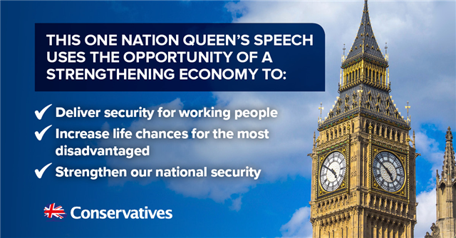 This is a One Nation #QueensSpeech from a progressive, One Nation, Conservative Government bit.ly/1OIvNSu