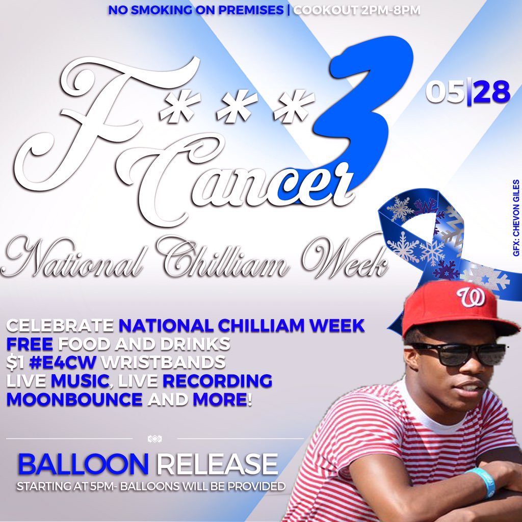 CheGilesPhotos's tweet photo. 05|28 Cookout Starts at 3PM and Balloon Release is at 5PM. Free food, drinks, music, and exclusive snapchat filter. https://t.co/ABc5x5gDJ0